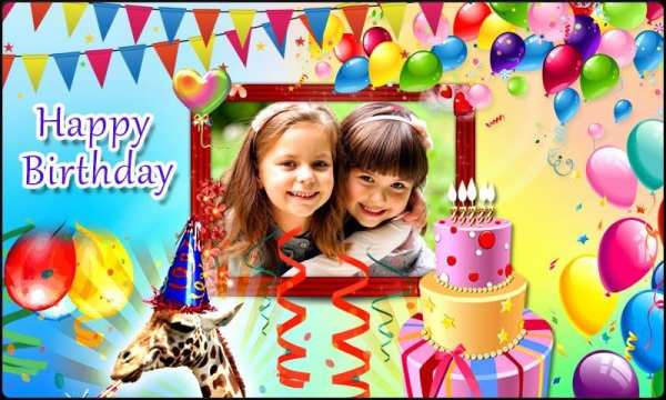 Birthday Photo Frames HD скриншот 6