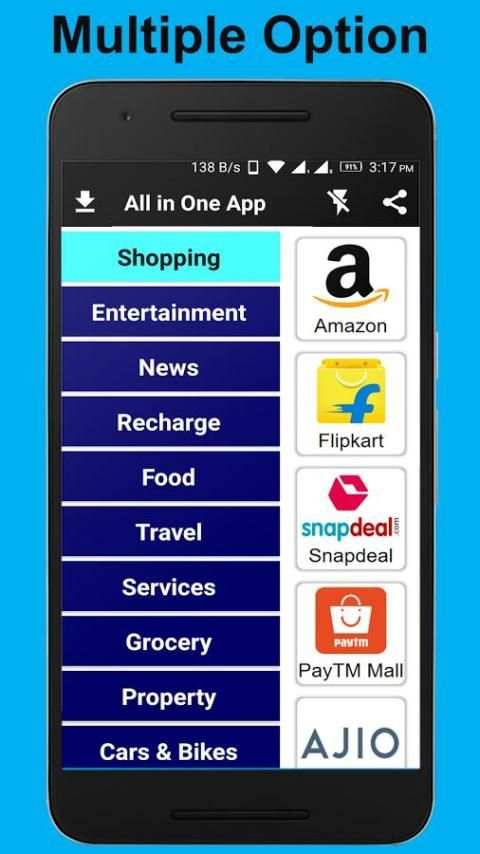 All in One Shopping App 6 تصوير الشاشة