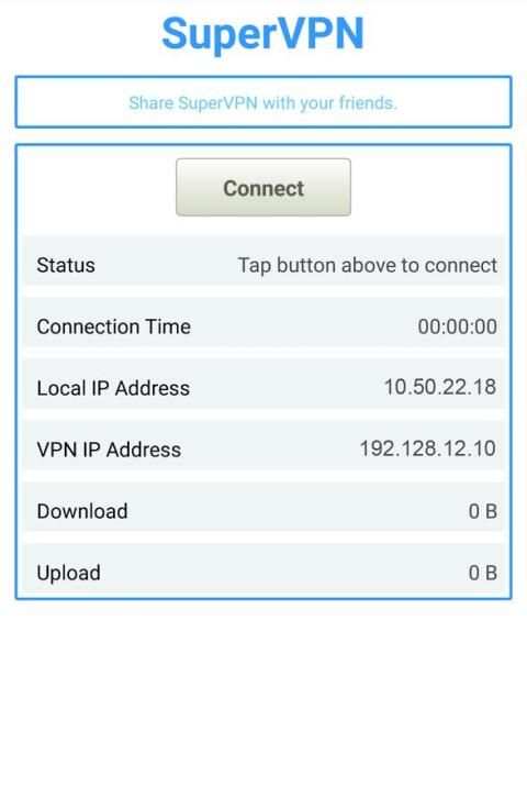 SuperVPN Free VPN Proxy скриншот 2