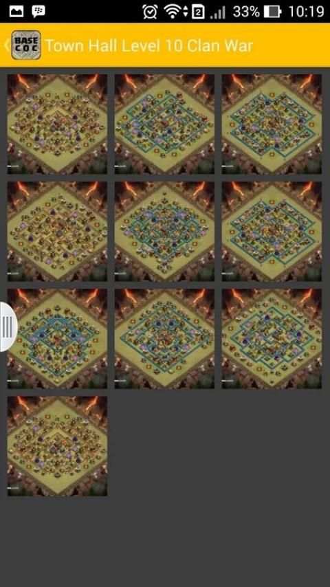 Base Clash Of Clans screenshot 1