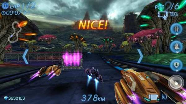 Space Racing 3D - Star Race 6 تصوير الشاشة