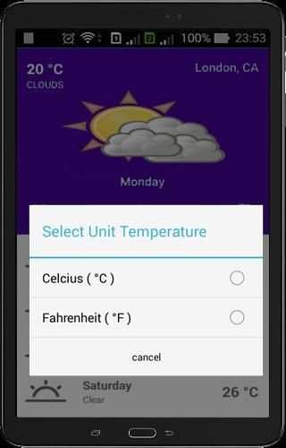 Bom Weather screenshot 1