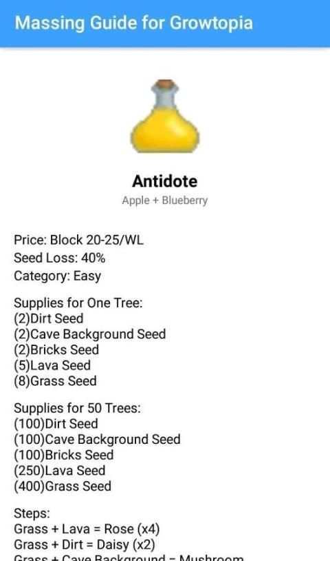 Mass Guide for Growtopia screenshot 2