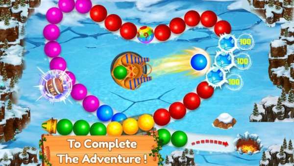 Jungle Marble Blast 3 تصوير الشاشة