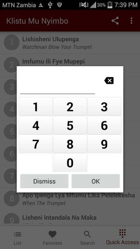 Klistu Mu Nyimbo screenshot 2