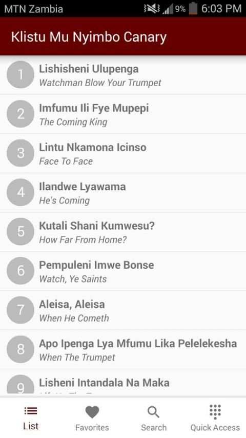 Klistu Mu Nyimbo скриншот 5
