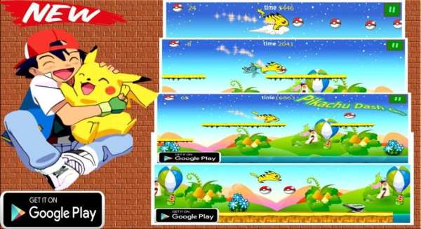 Pikachu Dash Go screenshot 2