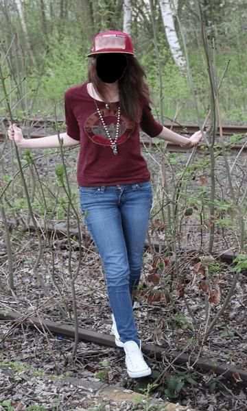 Beautiful Girl Jeans Style Photo Frames 1 تصوير الشاشة