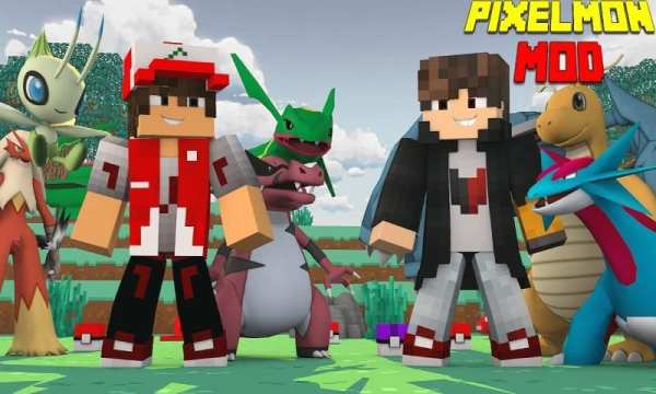 Pixelmon Mod for MCPE screenshot 2