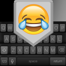 ikon Keyboard for Phone 7 Black - Emoji, Themes