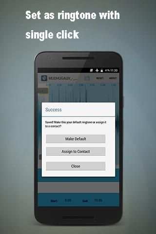 MP3 Cutter Pro स्क्रीनशॉट 1
