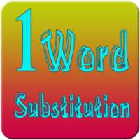 One Word Substitution