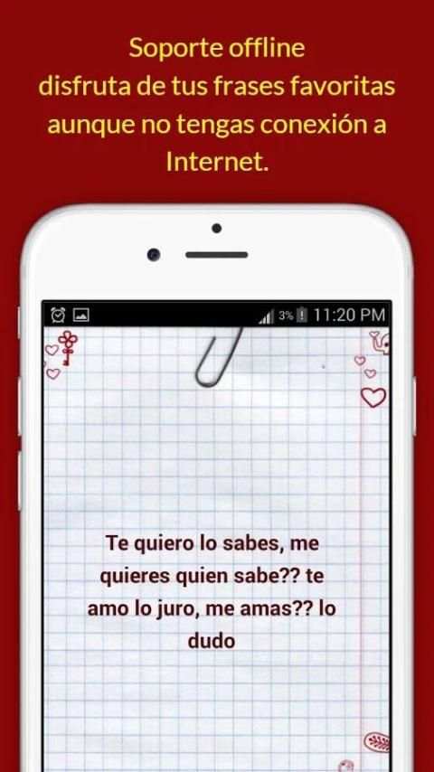 Frases de amor Para Whatsapp screenshot 2