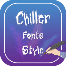 Chiller Fonts Style icon
