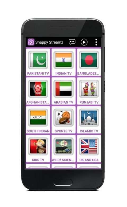 Snappy Streamz TV 2 تصوير الشاشة