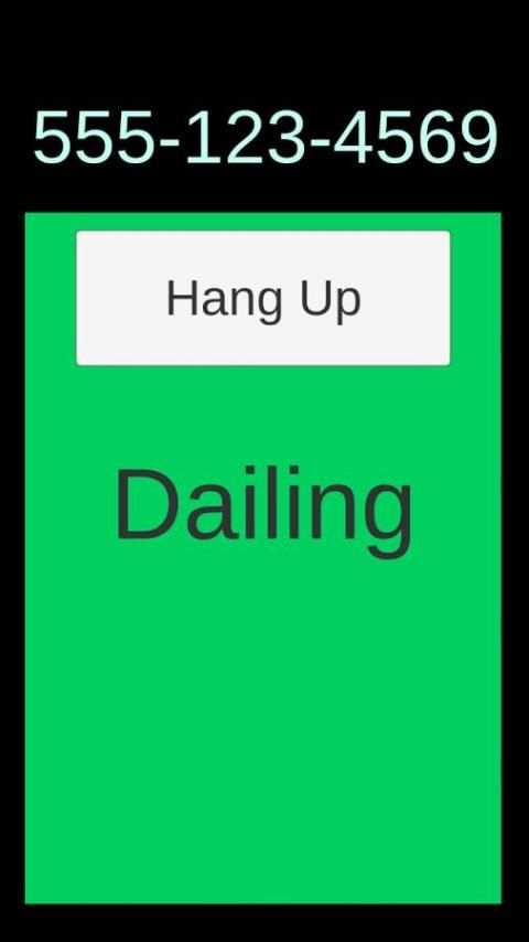 Dialer screenshot 1