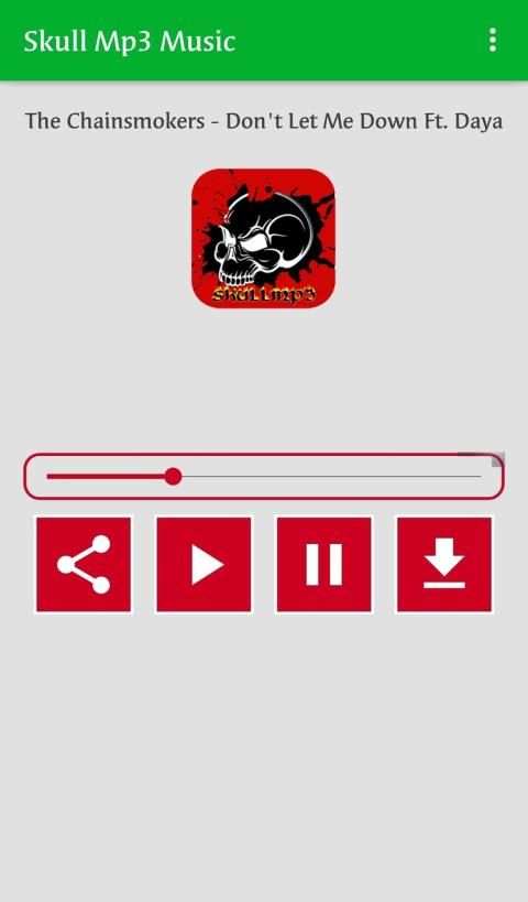 Skull Mp3 Free Music Downloader скриншот 1