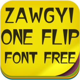 Zawgyi One Flip Font Free иконка