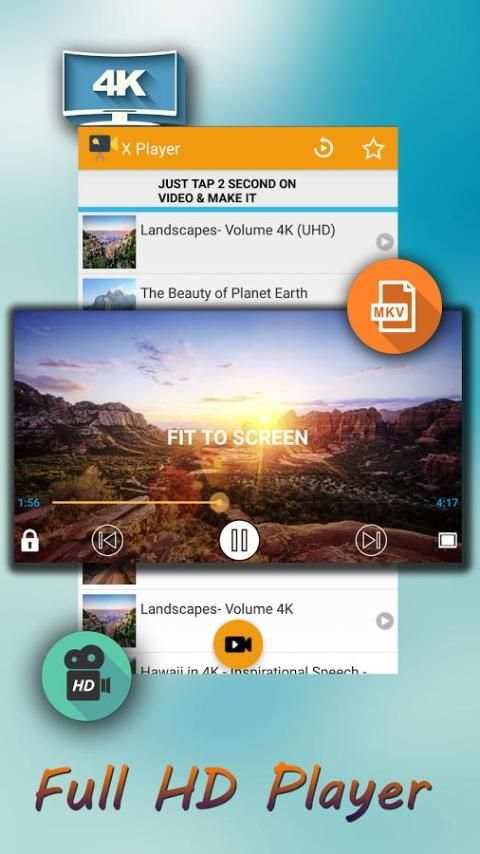 X video player screenshot 4