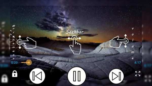 X video player screenshot 1