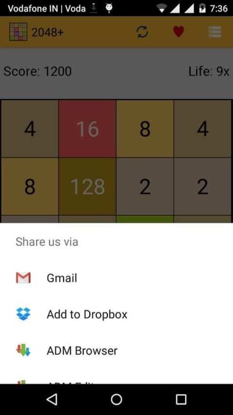 2048+ Number puzzle game 3 تصوير الشاشة