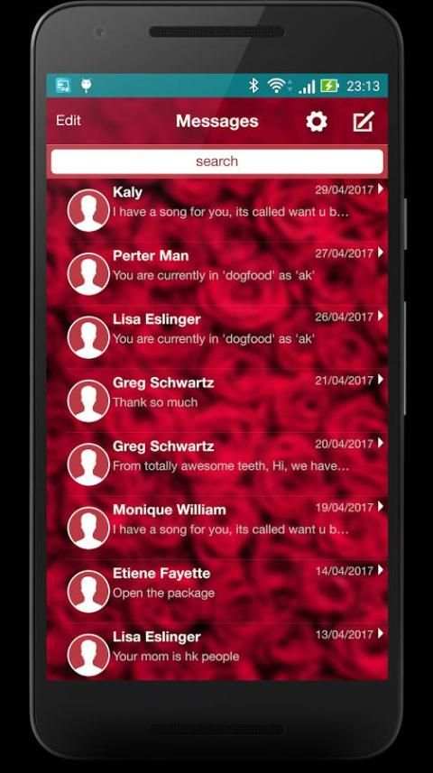iMessenger: Messenger 10 App screenshot 5