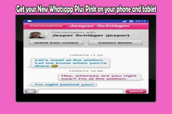 New Whatsapp Plus Pink Guide screenshot 2