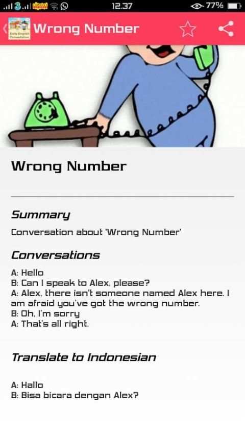 Daily English Conversation screenshot 2