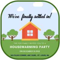 Housewarming Invitation Card