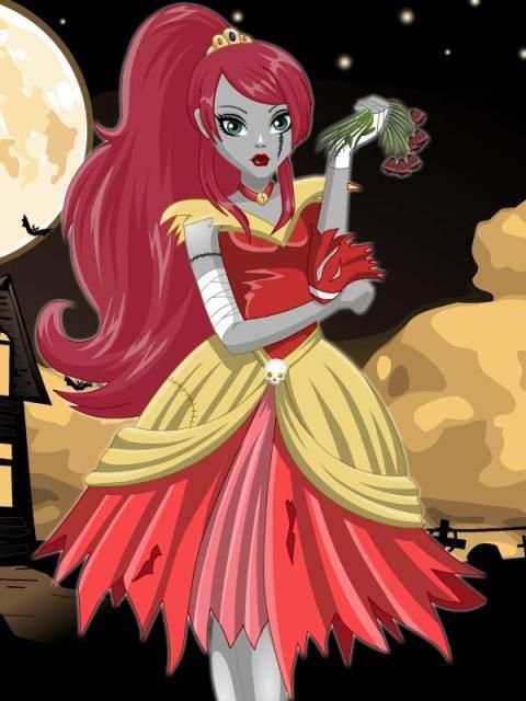 Zombie Princesses Girls Dress Up Makeup screenshot 7