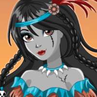 Zombie Princesses Girls Dress Up Makeup logo