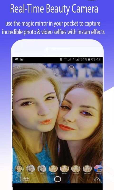 Panorama B612 camera beauty selfie screenshot 3