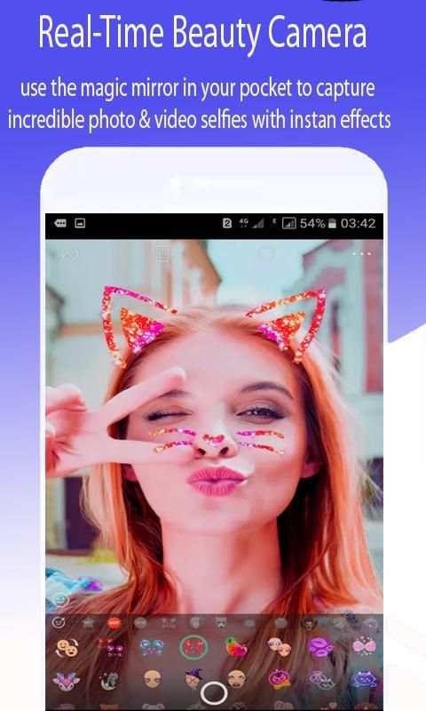 Panorama B612 camera beauty selfie screenshot 4