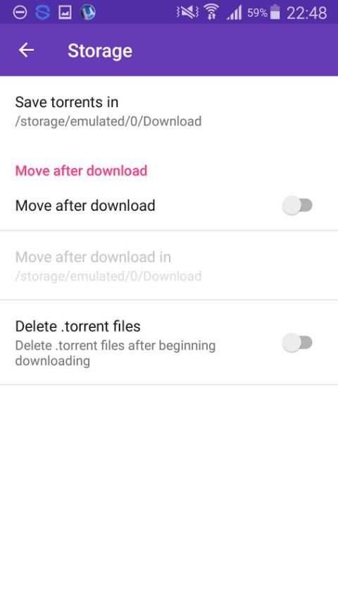 Torrent Downloader ZTorrent 4 تصوير الشاشة