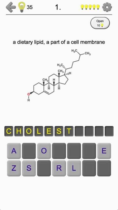 Steroids: Chemical Formulas of Hormones and Lipids 2 تصوير الشاشة