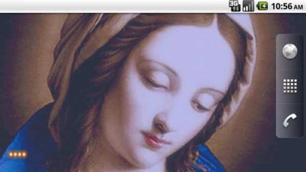 Virgin Mary LWP Free скриншот 2