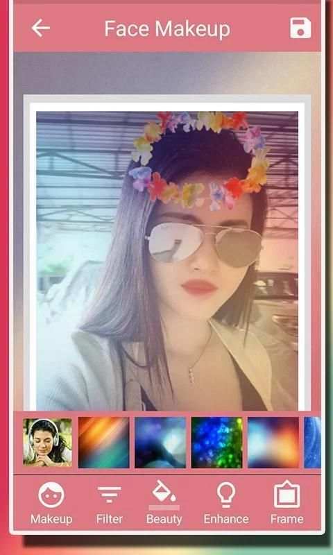 You Cam MakeUp : Makeup Selfie Camera Photo Editor screenshot 3