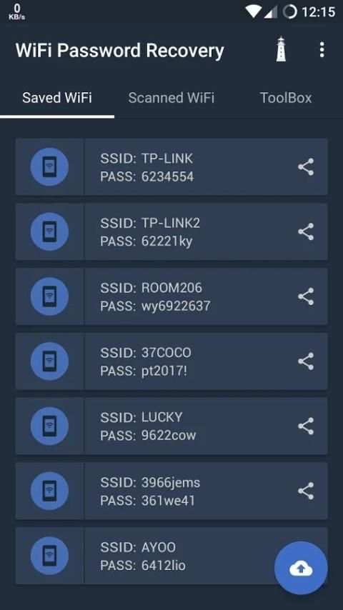 Free WiFi Password Recovery screenshot 7