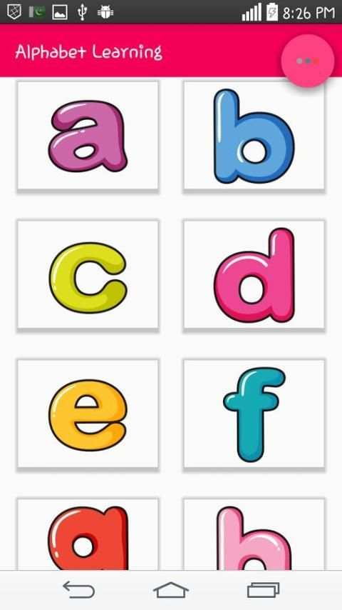 Alphabet Learning screenshot 2