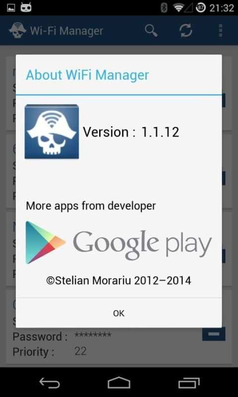 WiFi Manager[root] स्क्रीनशॉट 1