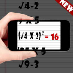 Math Photo - camera calculator أيقونة