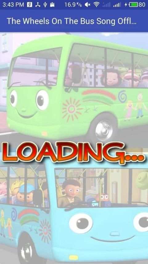 The Wheel On The Bus - Kids Offline Video Song screenshot 1