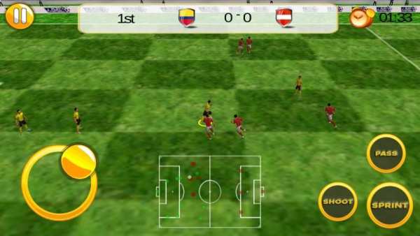 3D Football Game скриншот 1