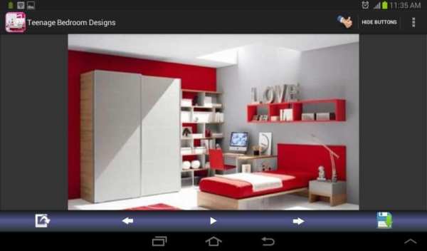 Teenage Bedroom Designs स्क्रीनशॉट 6