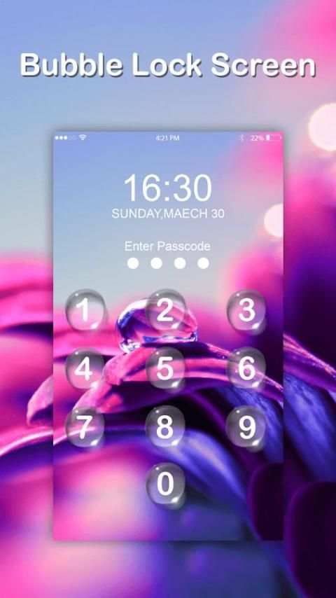 Lock app for iOS-password keyboard,passcode lock screenshot 3