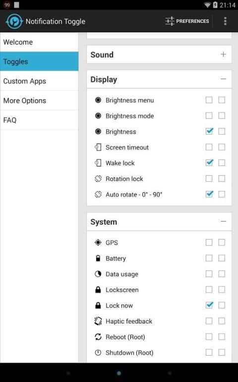 Notification Toggle 7 تصوير الشاشة