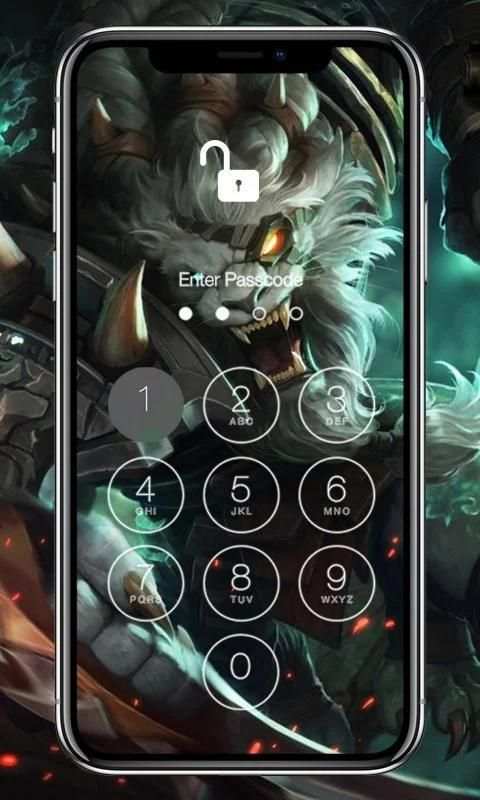 Rengar HD Lock Screen screenshot 2