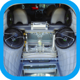 Car Sound System Design أيقونة