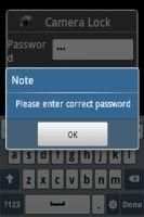 Camera Lock скриншот 1