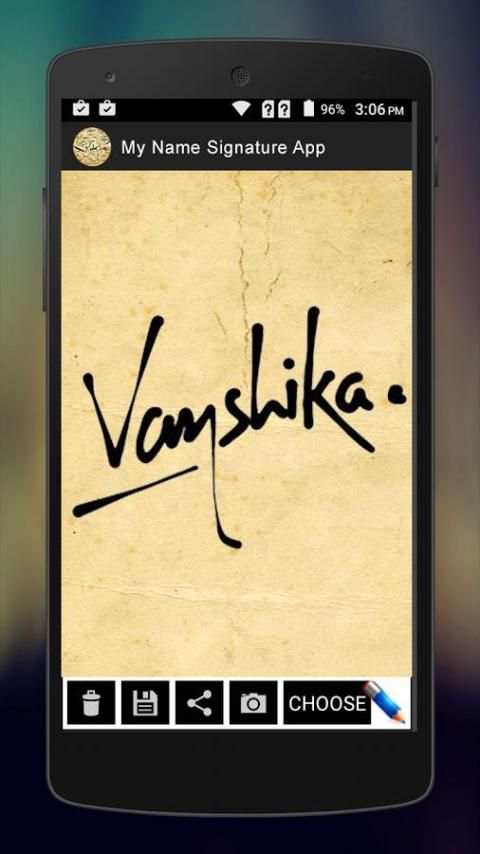 My Name Signature App screenshot 2